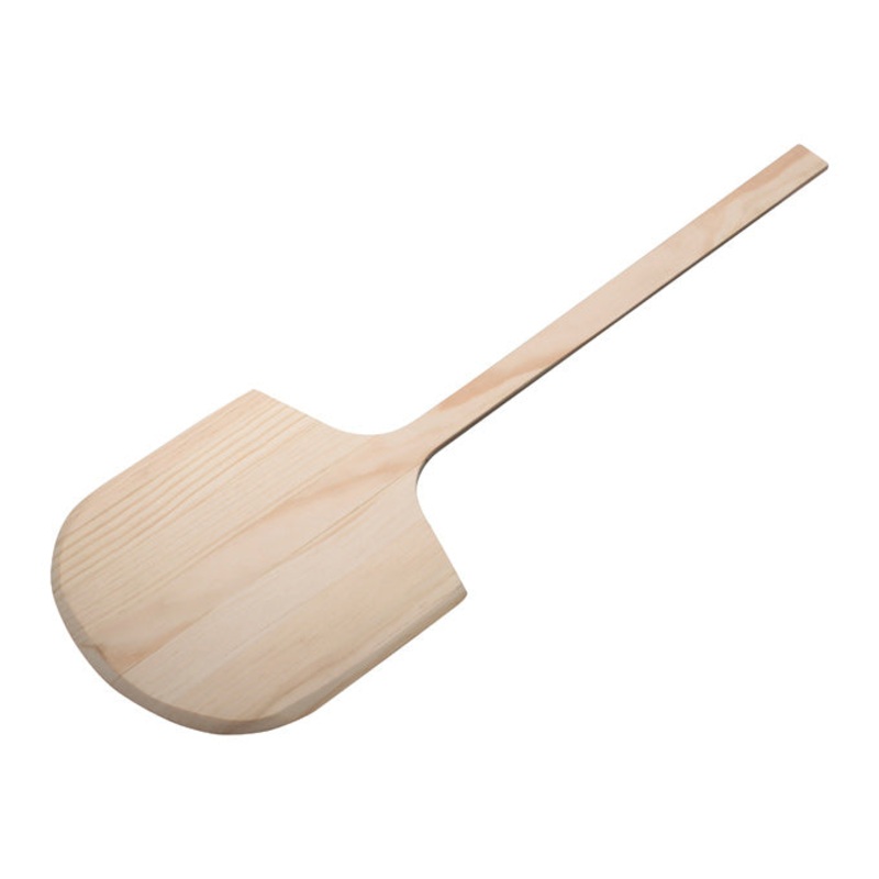 Winco WPP-1236 12" x 14" Wooden Pizza Peel with 22" Handle