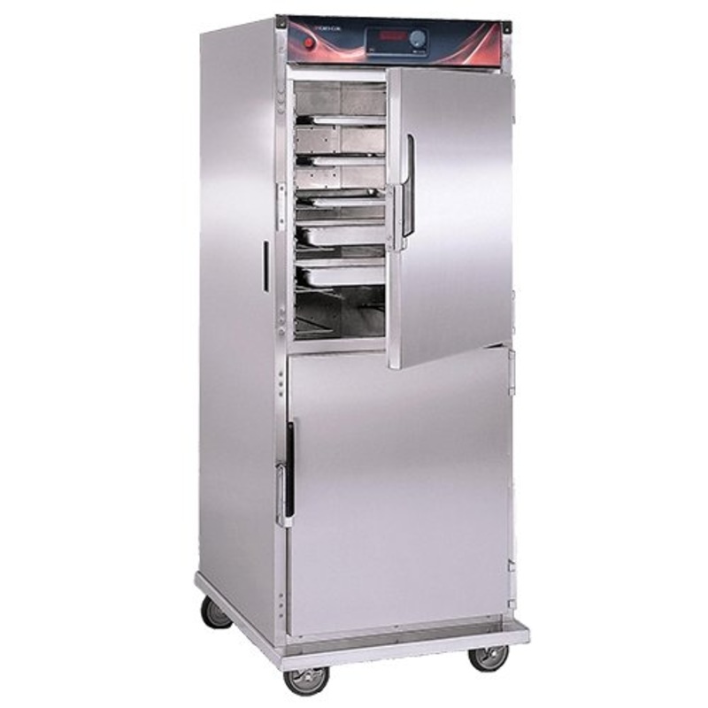 Cres Cor H-137-SUA-12D 28.75" Digital Insulated Stainless Steel Holding Cabinet with 12 Full-Size Pan - 120V/1,500W