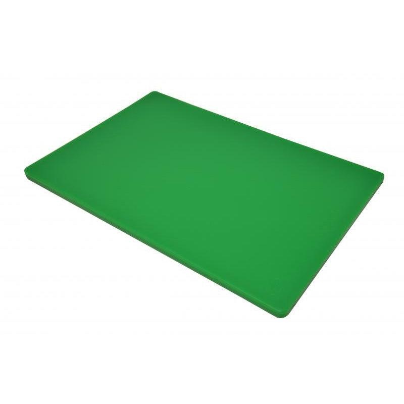 Nella 12" x 18" x 0.5" Polyethylene Rigid Cutting Board - Green - 41198