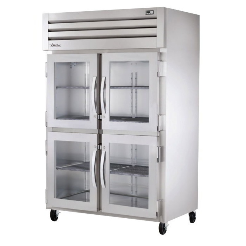 True STA2H-4HG 52" Reach-In Solid Swing Door Heated Cabinet - 3000W
