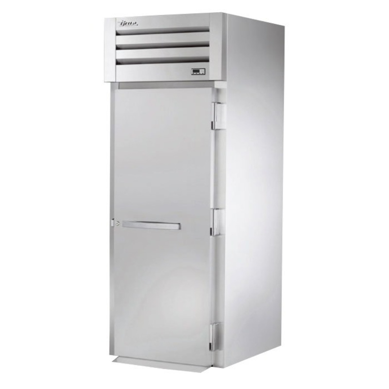 True STG1HRI-1S 35" Roll-In Solid Swing Door Heated Cabinet - 2000W
