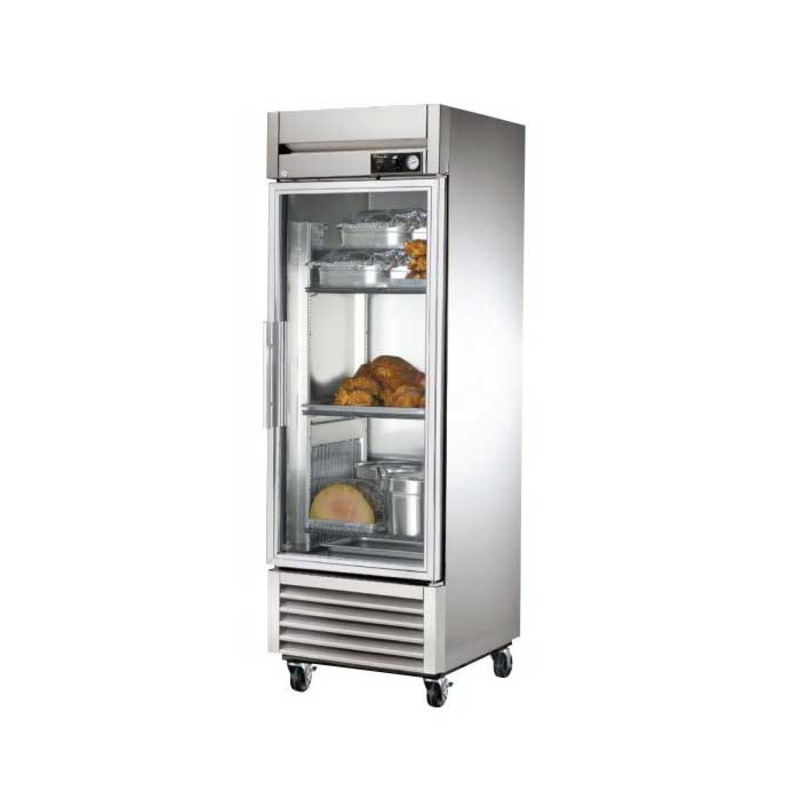 True TH-23G~FGD01 27" Reach-In Glass Swing Door Heated Cabinet