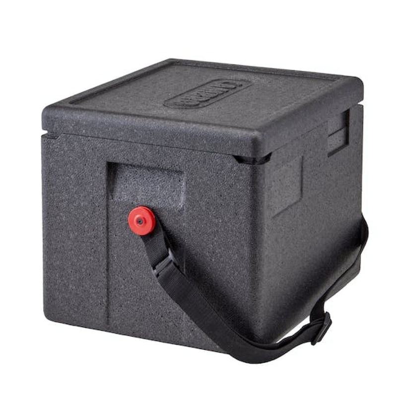 Cambro EPP280WSTSW110 CAM GOBOX Half-Sized Top Loader With Carrying Strap -15" x 13" x 12"