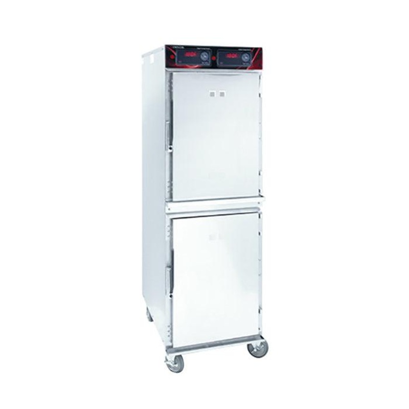 Cres Cor 1000-HH-SS-2DX 73" Insulated Full Height Holding Cabinet with Deluxe Controls - 120V, 1800W