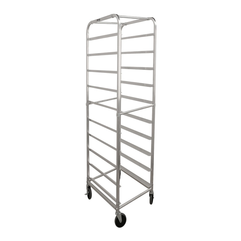 Nella 10-Tier Aluminum Mobile Pan / Bun Rack - CU13500-1230