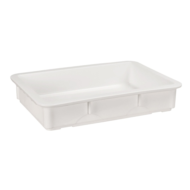 Nella 18" x 12.75" x 3" Stackable Pizza Dough Proofing Box - 81152