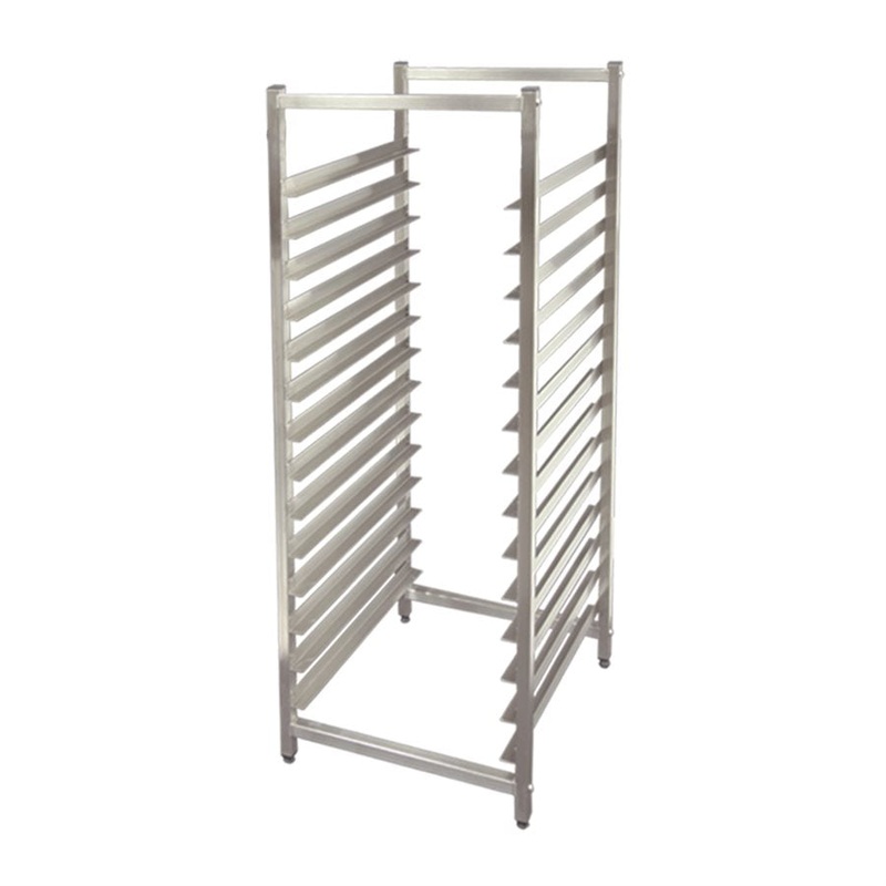 Thorinox 14-Tier Stainless Steel Reach-in Refrigerator/Freezer Pan Rack - TRACK-1418-SS