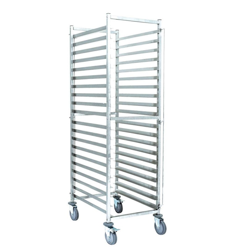 Nella 20-Tier Stainless Steel Pan Rack / Bun Tray Rack - DRACK-2018-SS