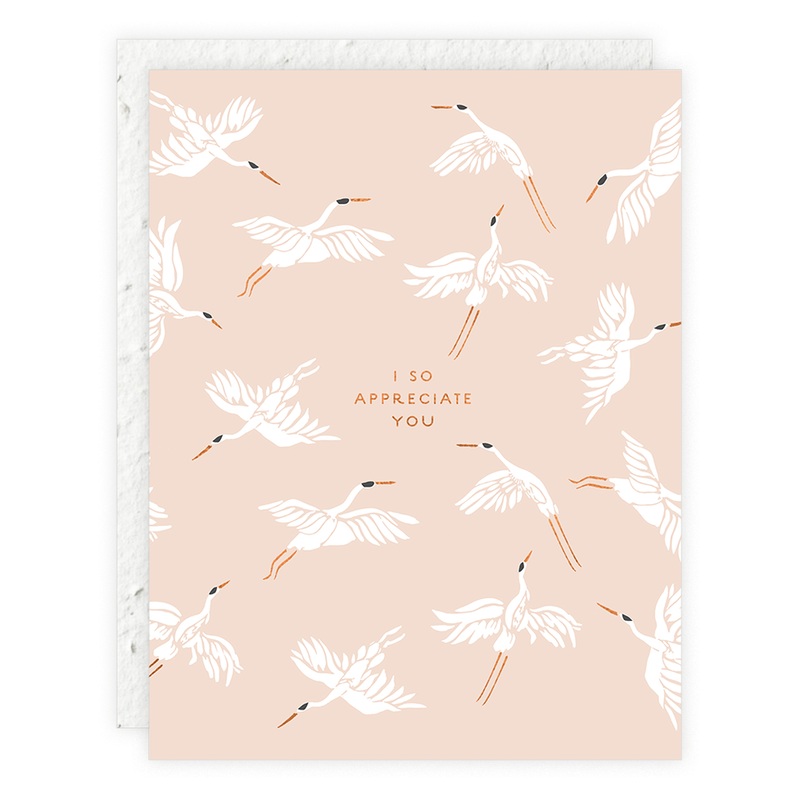 I So Appreciate You - Thank You Card