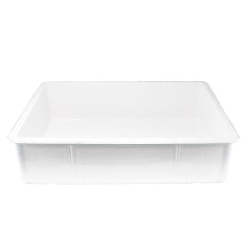 Nella 26 X 18 X 6 White Pizza Dough Proofing Box - 80890
