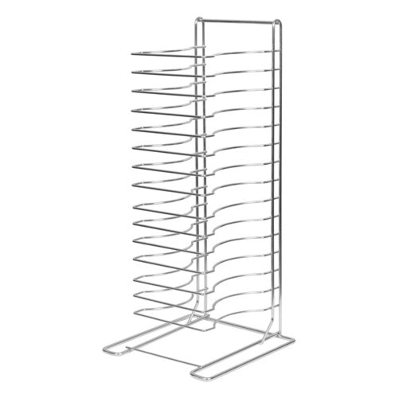 Winco APZT-1015 15-Slot Aluminum Pizza Rack