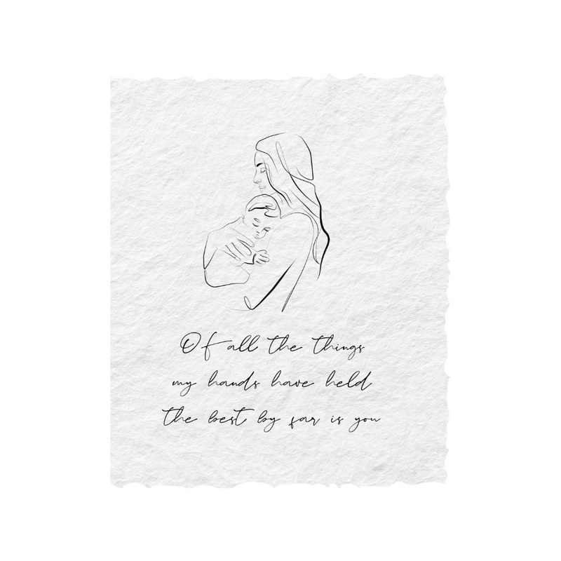 Best By Far is You | Baby/Mother Card