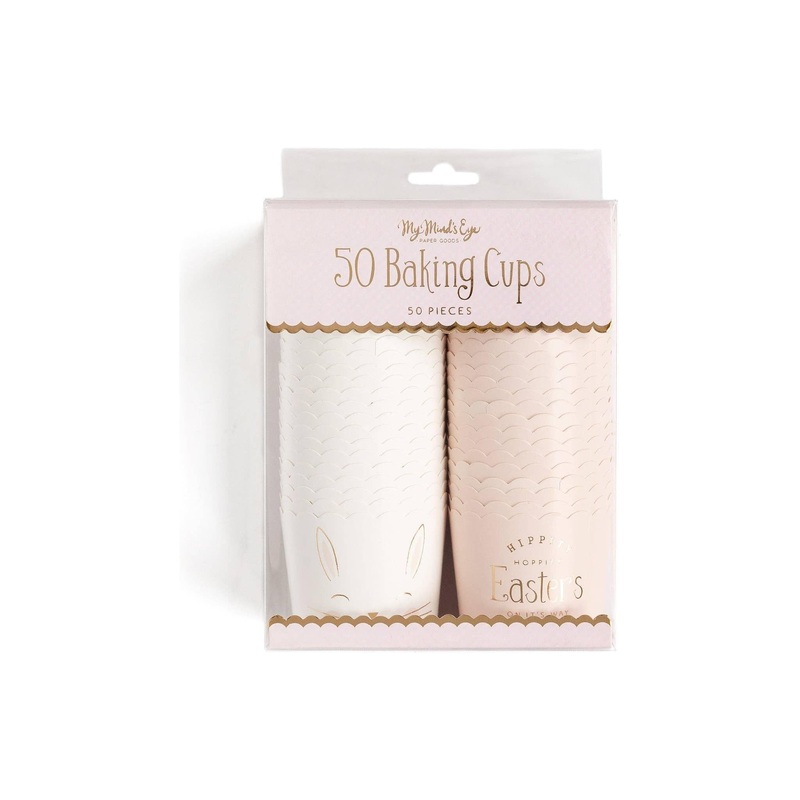 Gold Foiled Easter's On It's Way 5 oz Food Cups (50 pcs)