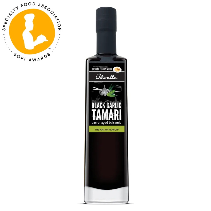 Black Garlic Tamari Soy Barrel Aged Balsamic