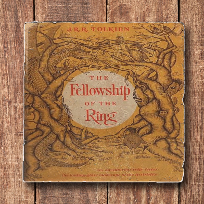 Classic Book Coaster - Fellowship of the Ring - JRR Tolkien