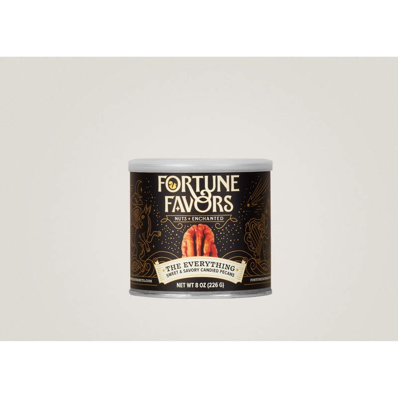 Fortune Favors The Everything Candied Pecans, 8oz
