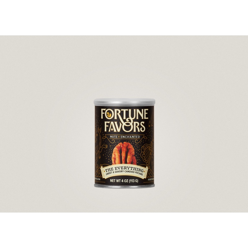 4oz Fortune Favors The Everything Candied Pecans