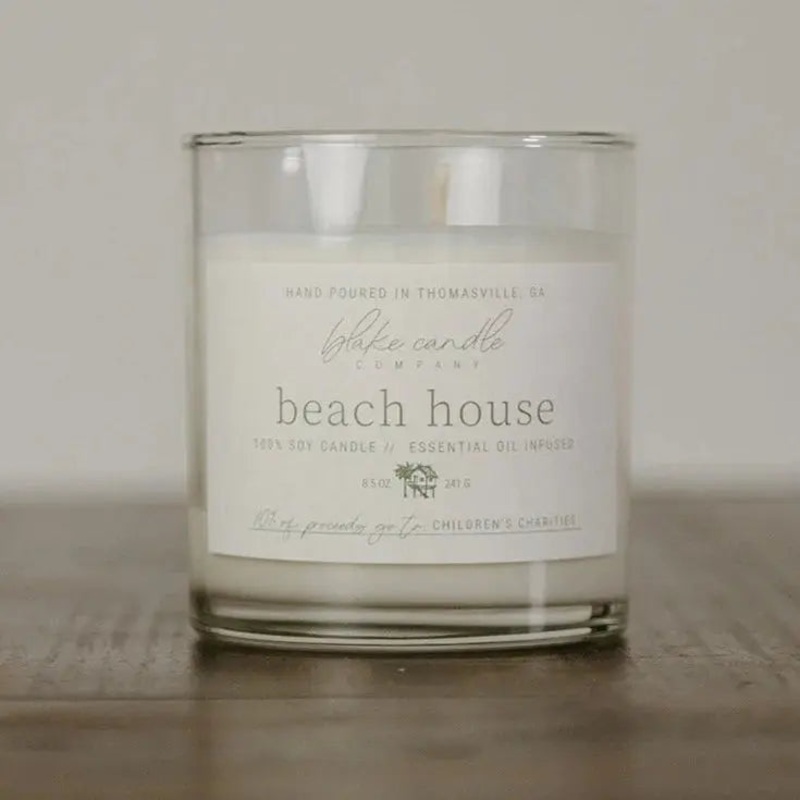 Beach House 8.5oz Candle by Blake Candle Company