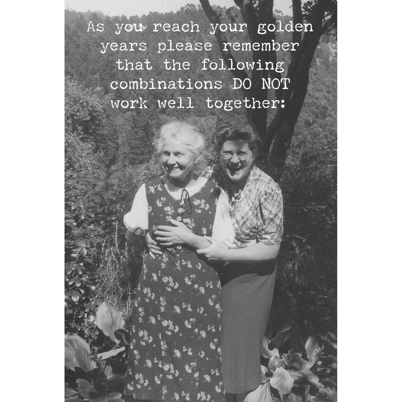 Golden Years Greeting Card