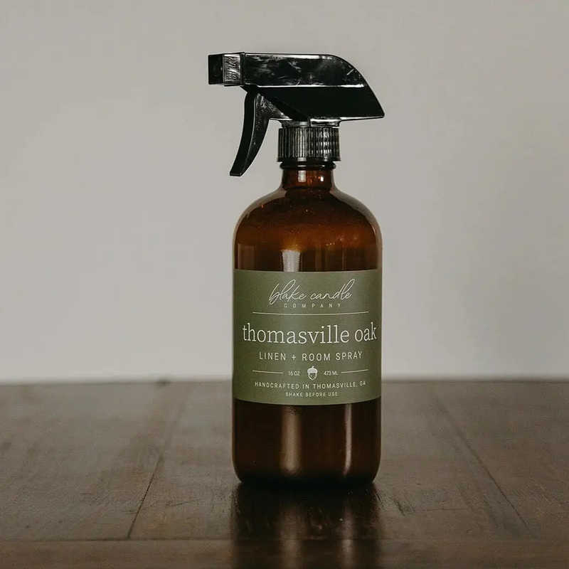 Thomasville Oak Linen + Room Spray by Blake Candle Company