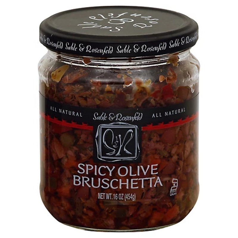 Spicy Olive Bruschetta