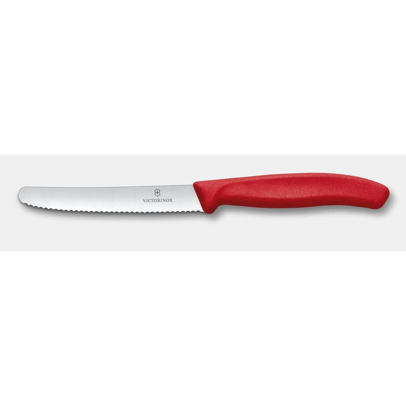 Victorinox Swiss Classic Tomato and Table Knife - Red