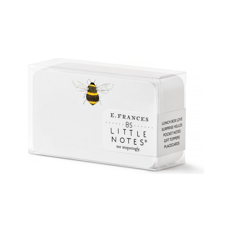 Bee Little Notes - Boxed Set of 85 Mini Note Cards