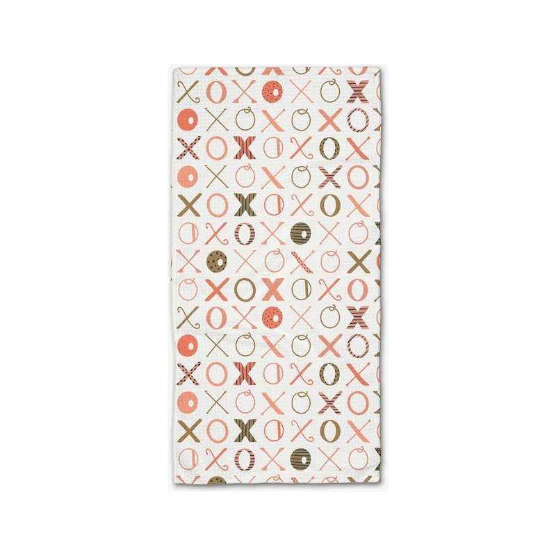 Carys Light Geometry Bar Towel