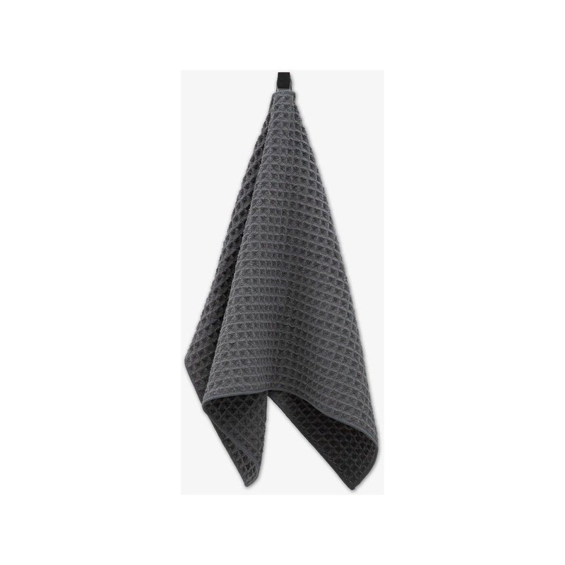 Charcoal Waffle Hand Towel