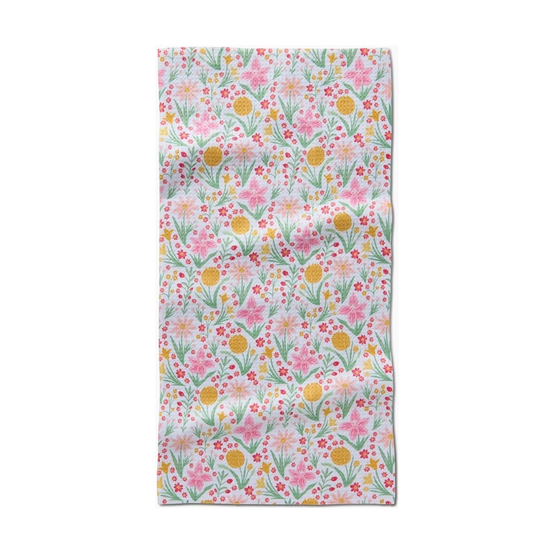 Garden of Light Geometry Bar Towel