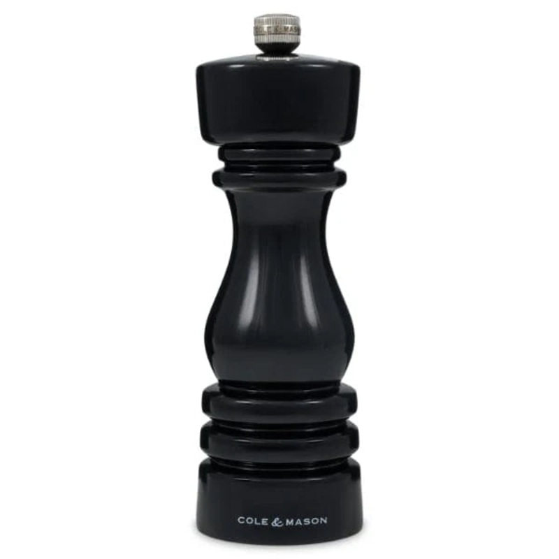 Black Gloss Salt Mill