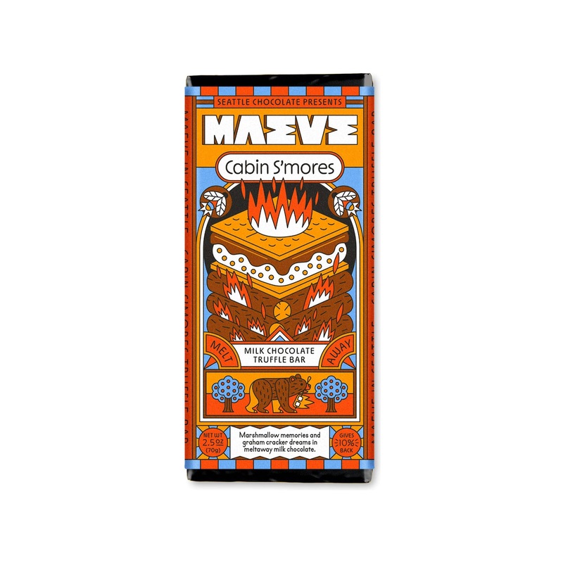 Cabin S'mores Truffle Bar