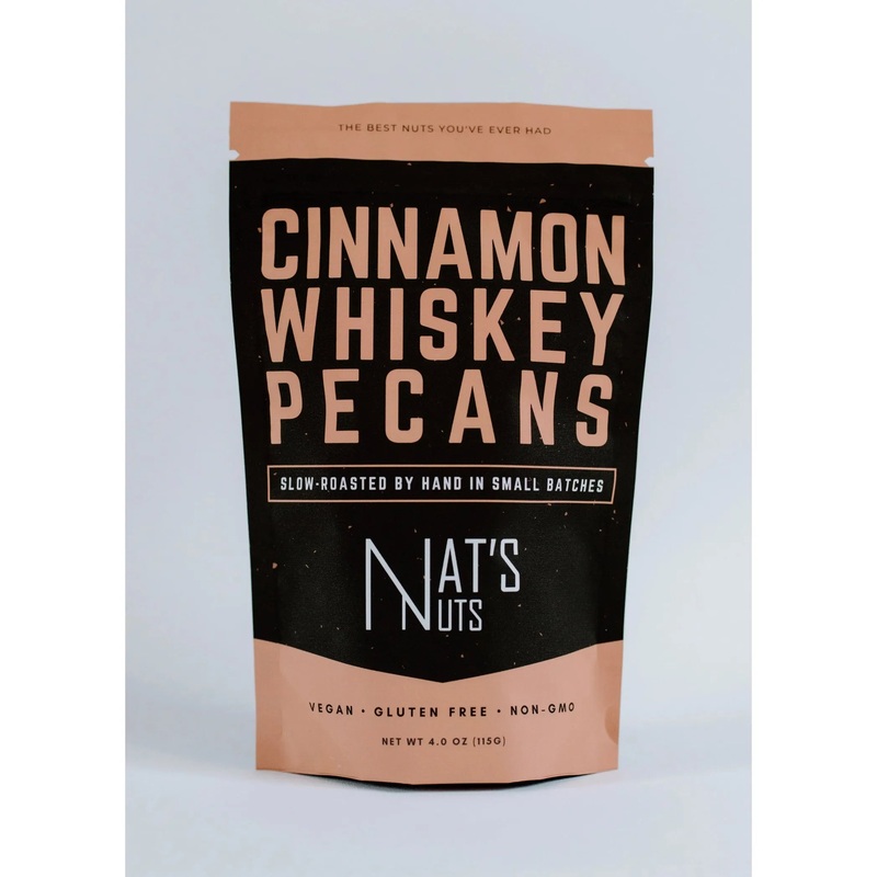 Cinnamon Whiskey Pecans