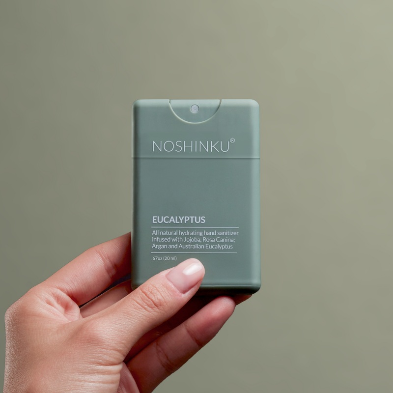 Eucalyptus Moisturizing Refillable Pocket Hand Sanitizer