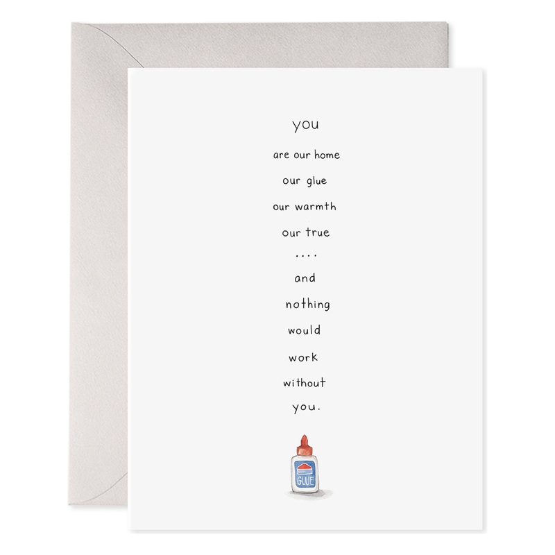 Glue Card | Mother's Day Greeting Card