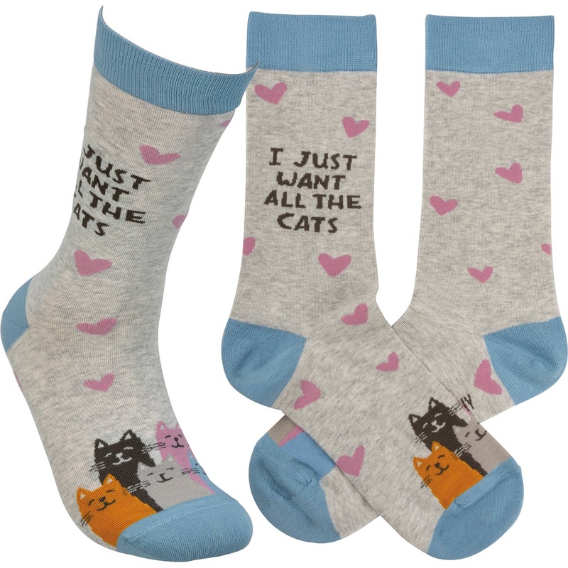 I Just Want All The Cats Socks