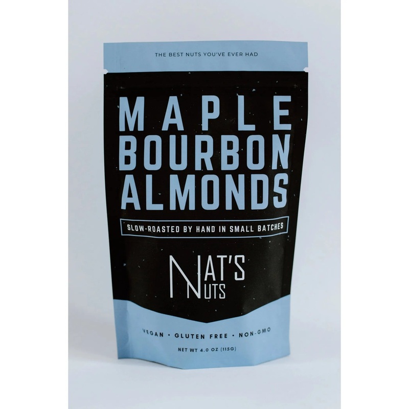 Maple Bourbon Almonds