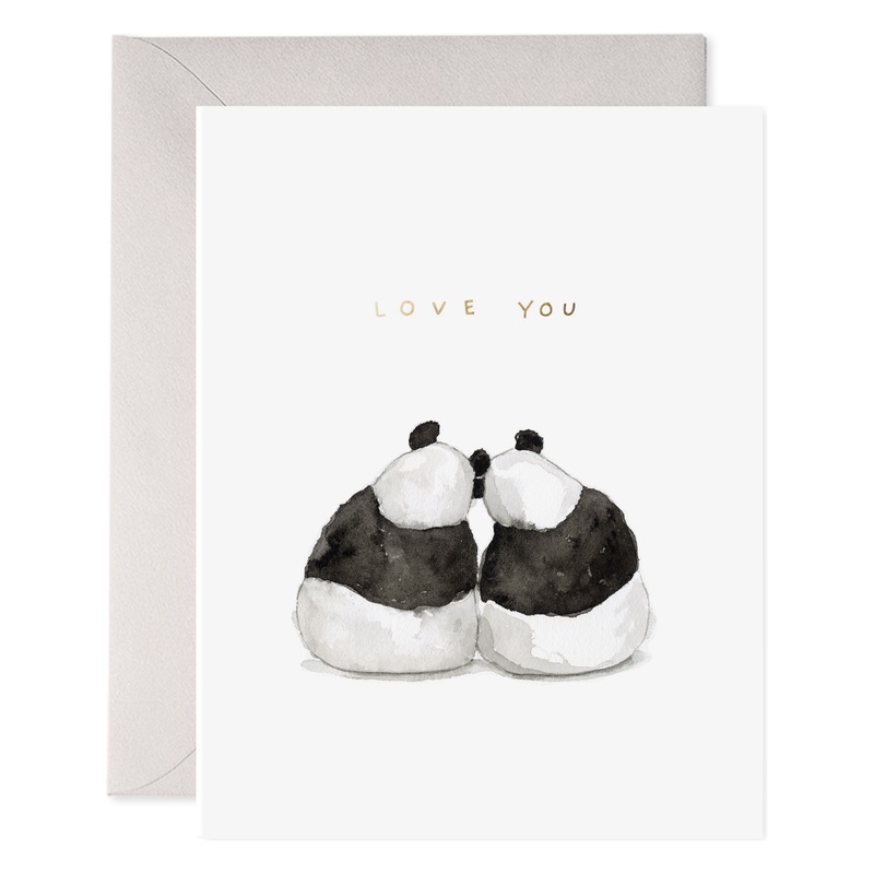 Panda Pair | Love & Anniversary Greeting Card