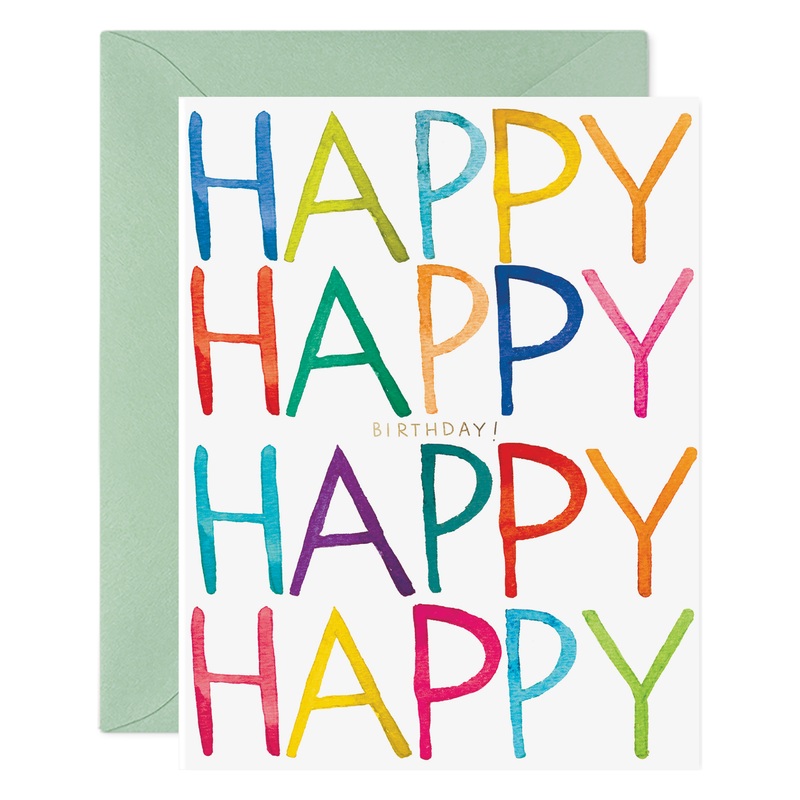 Really Happy Birthday Greeting Card