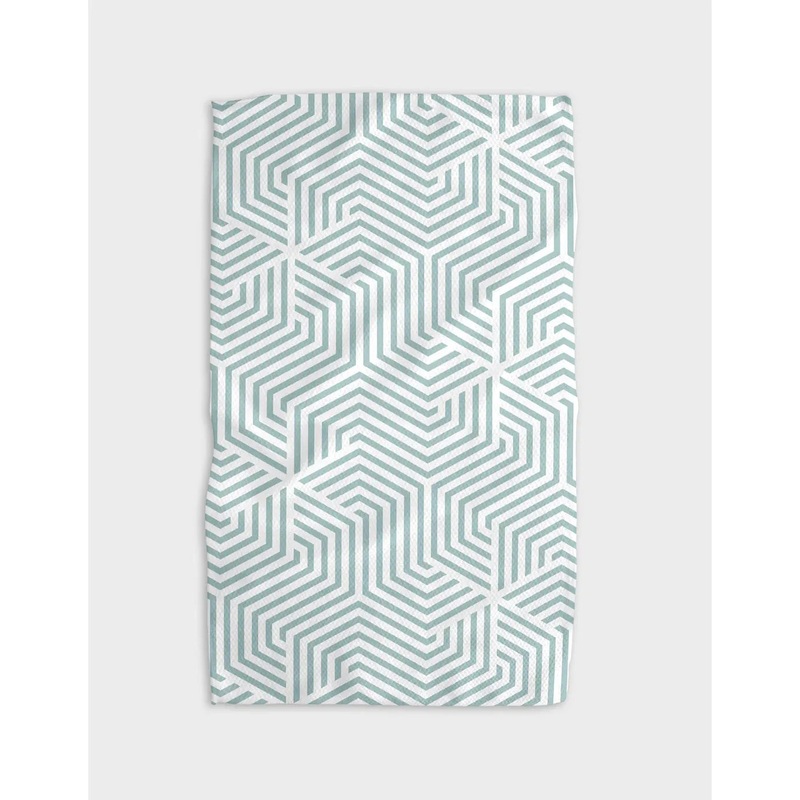 Aftermath Geometry Tea Towel