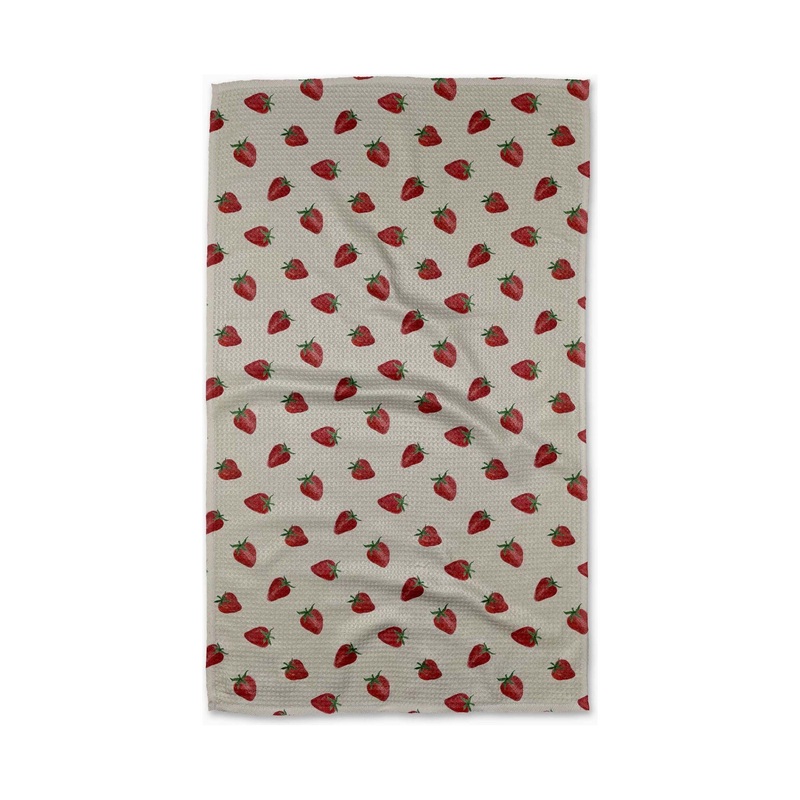 Berry Patch Geometry Tea Towel