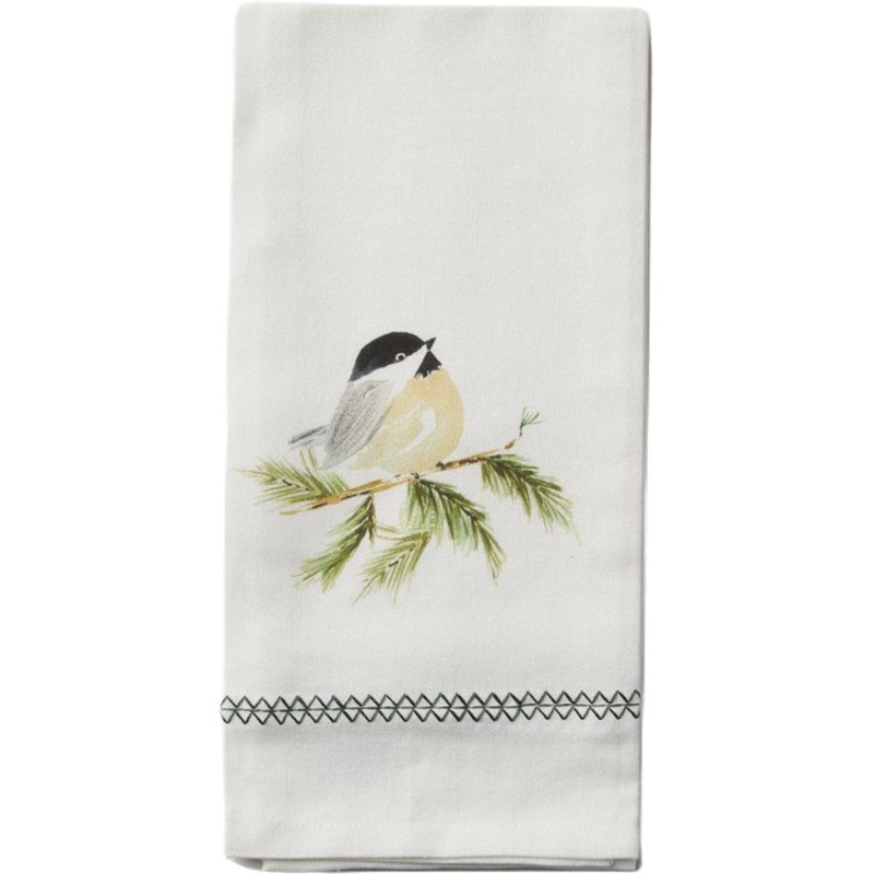 Chicks & Sprigs Bird Tea Towel