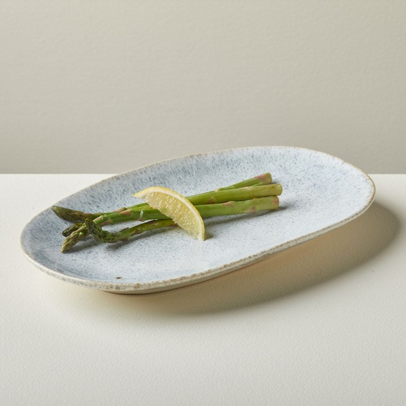 Margo Mist Oval Serving Platter