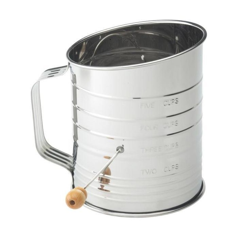 Mrs. Anderson's Baking Hand Crank Sifter, 5 Cup