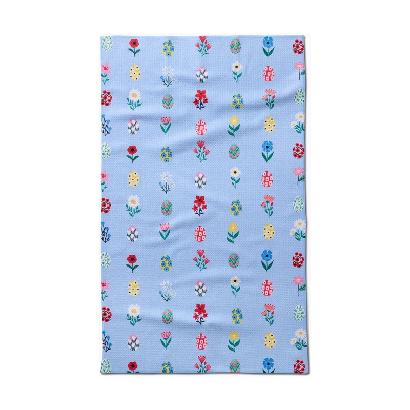 Spring Wildflowers Tea Towel