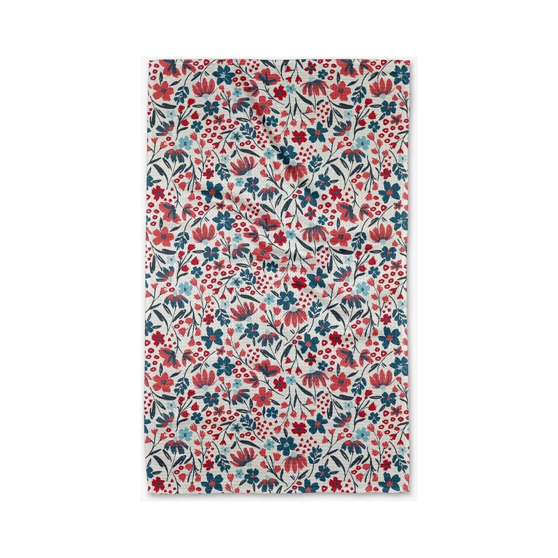 Summer Bloom Tea Towel