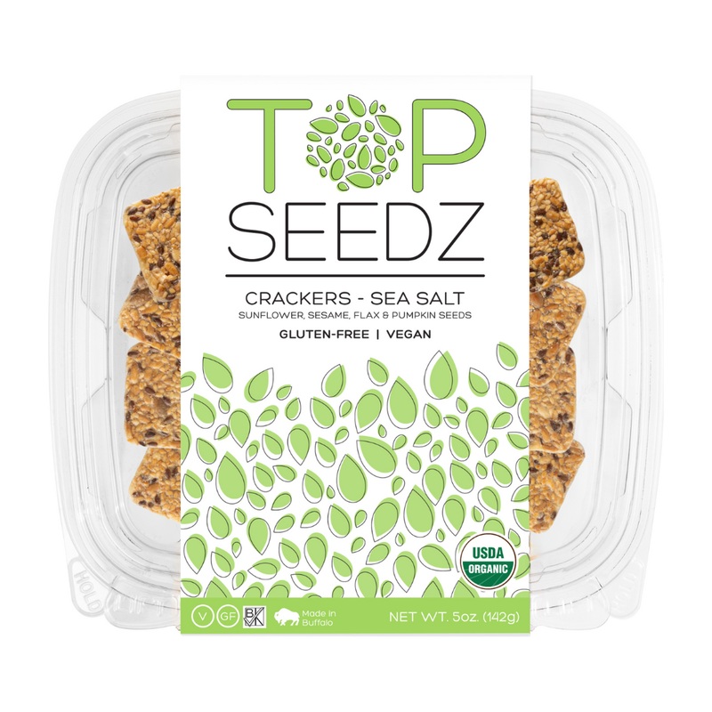Top Seedz Sea Salt Crackers 5oz
