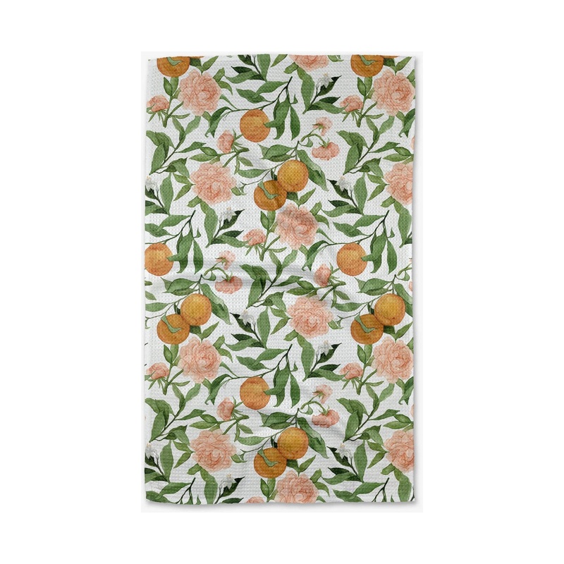 A Peony For Your Thoughts Tea Towel