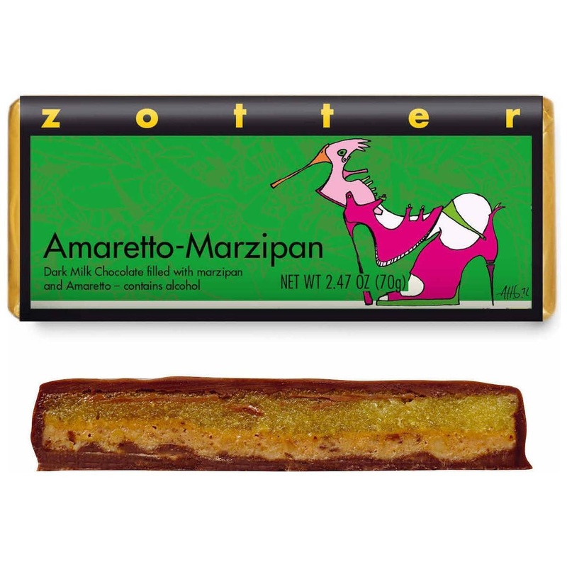 Amaretto Marzipan (Hand-scooped Chocolate)