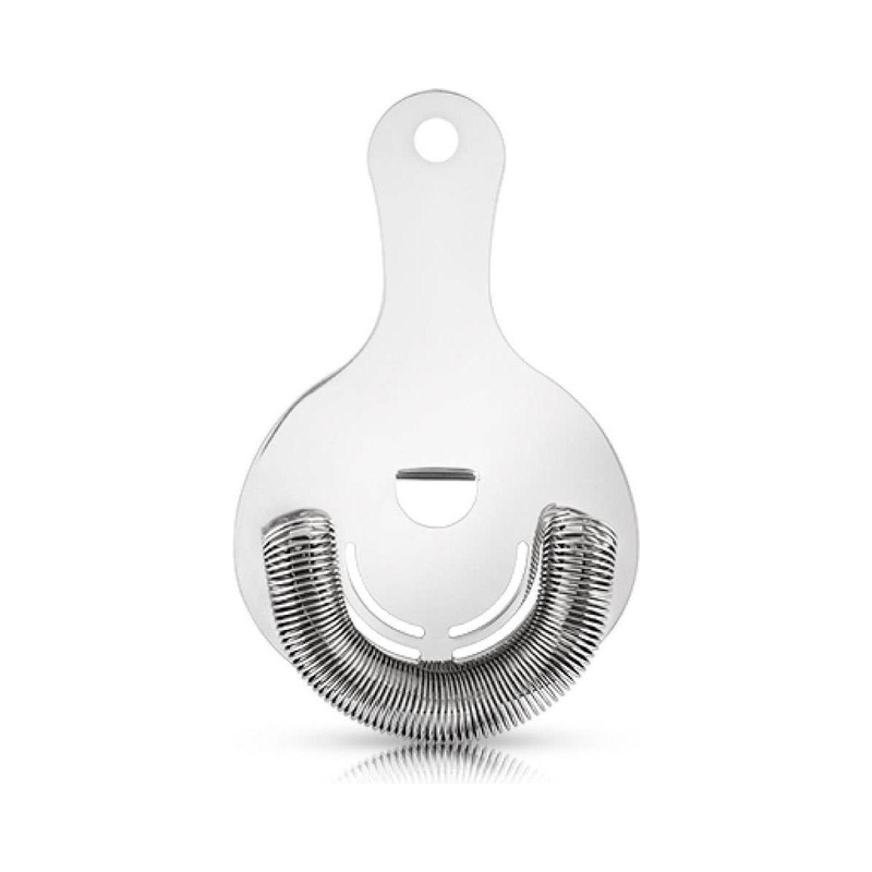 Harrison Polished Stainless Steel Hawthorne Strainer